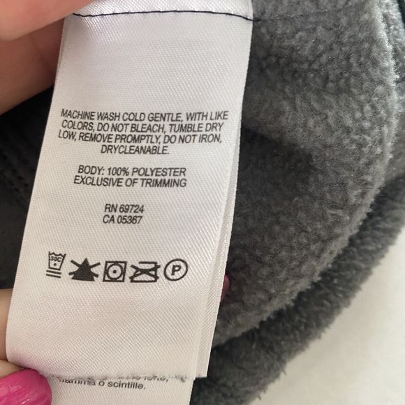 Columbia Men’s Black & Gray Full Zip Fleece Jacket Size Small EUC - Picture 10 of 12